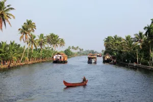 Prints of Canal, backwaters of Alleppey, Alappuzha, Kerala, South India, South Asia, Asia Travel Photographer Collection Prints: Alleppey Backwaters Print