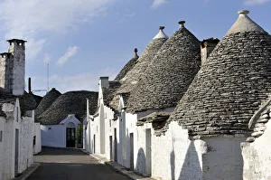 Trulli limestone houses at Alberobello Trulli limestone houses at Alberobello