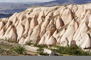 Tufa formations at Uchisar, Goreme National Park, Cappadocia, Central Anatolia Region Tufa formations at Uchisar, Goreme National Park, Cappadocia, Central Anatolia Region