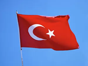 Images Dated 9th August 2011: Turkish national flag