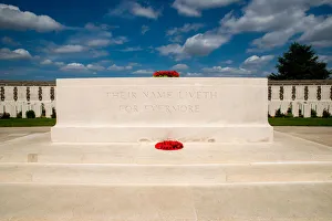 <b class=qtipBold><figcaption>Tyne Cot Cemetery</figcaption></b><br>The British military cemetery of Tyne Cot, located close to Passendale (currently section of the commune of Zonnebeke in Belgium), is the largest military cemetery of the Commonwealth in the world.<br><em>© Denis Prezat</em> Tyne Cot Cemetery