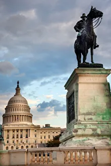 Ulysses Grant Equestrian Statue which is Civil War Memorial Ulysses Grant Equestrian Statue which is Civil War Memorial