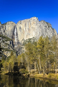Upper Fall, Curry, Yosemite Village, Yosemite National Park California, USA, North America Upper Fall, Curry, Yosemite Village, Yosemite National Park California, USA, North America