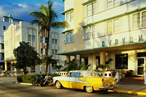 USA, Florida, Miami, south Beach street scene USA, Florida, Miami, south Beach street scene