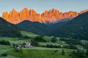 Val Di Funes (Vilnoss), Dolomite, Italy