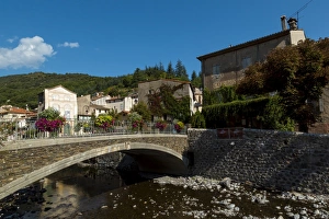 Valleraugue, The National Park Of Cevennes, Languedoc Roussillon, France Valleraugue, The National Park Of Cevennes, Languedoc Roussillon, France