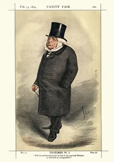 Vanity Fair Caricature of John Bright, 1869 Vanity Fair Caricature of John Bright, 1869