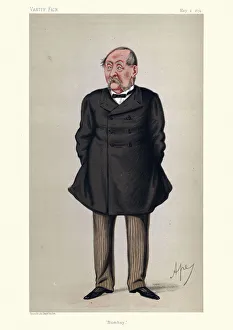 Vanity fair caricature of William Vesey-FitzGerald, Victorian Governor of Bombay 19thj Vanity fair caricature of William Vesey-FitzGerald, Victorian Governor of Bombay 19thj