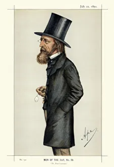Vanity Fair Print of Alfred, Lord Tennyson Vanity Fair Print of Alfred, Lord Tennyson