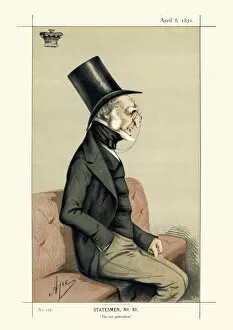 Image Created 1870 1879 Gallery: Vanity Fair Print of Dudley Ryder, 2nd Earl of Harrowby