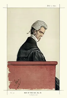 Vanity Fair Print of Sir John Shaw-Lefevre Vanity Fair Print of Sir John Shaw-Lefevre