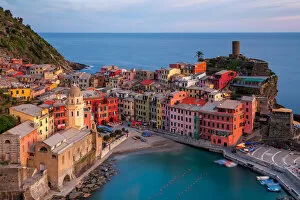 Related Images Collection: Vernazza Pastels