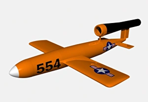 VI Kivic type 2 rocket, digital illustration VI Kivic type 2 rocket, digital illustration