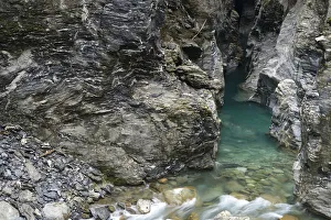 Viamala gorge near Thusis, canton of Grisons, Switzerland, Europe Viamala gorge near Thusis, canton of Grisons, Switzerland, Europe