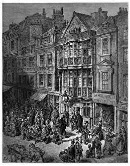 Image Created 1870 1879 Gallery: Victorian London - Bishopgate Street