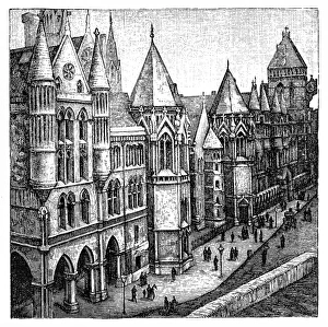 Victorian London - Royal Courts of Justice Victorian London - Royal Courts of Justice