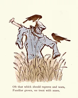 Victorian satire on familiarity breeds contempt, 19th Century Victorian satire on familiarity breeds contempt, 19th Century