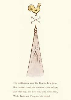 Victorian satirical cartoon, doctines of the church Victorian satirical cartoon, doctines of the church