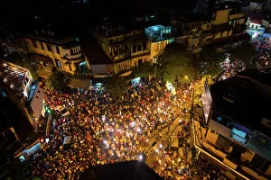Images Dated 10th October 2014: Vietnam - Hanoi Rush Hour Traffics