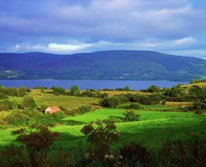 View of County Leitrim and Lough Allen from County Roscommon, Ireland View of County Leitrim and Lough Allen from County Roscommon, Ireland