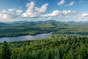 View from Goodnow Mountain, Adirondack Mountains, New York State, USA View from Goodnow Mountain, Adirondack Mountains, New York State, USA