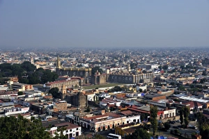 View towards the Monastery of San Gabriel and the historic town centre of San Pedro View towards the Monastery of San Gabriel and the historic town centre of San Pedro