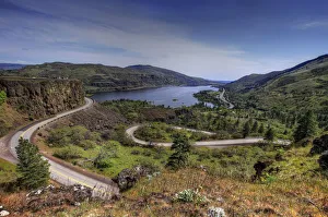View of Rowena Crest from McCall Point Trail - HDR View of Rowena Crest from McCall Point Trail - HDR