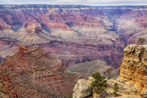 View of South Rim, Grand Canyon National Park, Arizona, USA View of South Rim, Grand Canyon National Park, Arizona, USA
