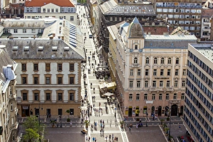 View from Szent Istvan Basilica, Budapest, Hungary View from Szent Istvan Basilica, Budapest, Hungary