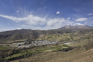 View of the village of Putre, Arica y Parinacota Region, Chile View of the village of Putre, Arica y Parinacota Region, Chile