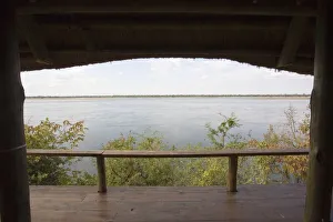 View of the Zambezi River from Lodge Accommodation View of the Zambezi River from Lodge Accommodation