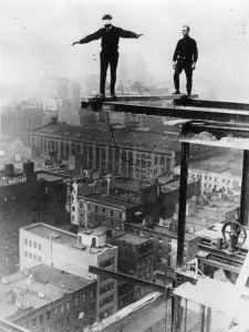 Daring Steeplejack Print: 20th November 1925