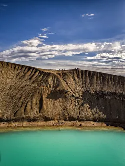 Aerial Views Gallery: Viti Crater, Northern Iceland