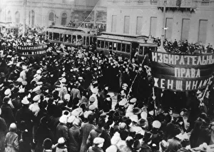 Russian Revolution (1917-1922) Gallery: Vote For Women