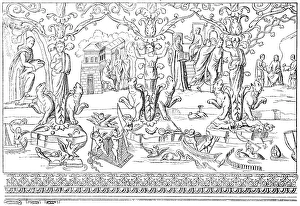 Santa Claus Gallery: Wall decoration in St. Constanza