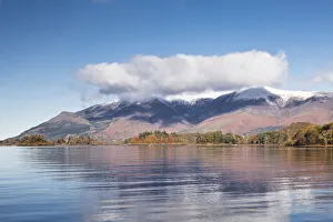 Still water on Derwent Water in the Lake District national park Still water on Derwent Water in the Lake District national park