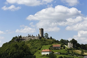 Waxenberg ruins, Muehlviertel region, Upper Austria, Austria, Europe, PublicGround Waxenberg ruins, Muehlviertel region, Upper Austria, Austria, Europe, PublicGround