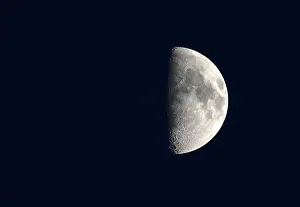 Waxing crescent moon, Baden-Wurttemberg, Germany Waxing crescent moon, Baden-Wurttemberg, Germany