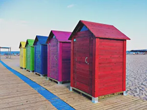 <b class=qtipBold><figcaption>Last Week of Summer</figcaption></b><br>Colorful booths<br><em>© This image is subject to copyright.</em> Last Week of Summer