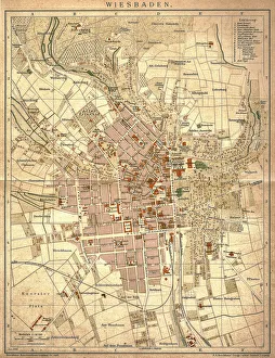Maps Gallery: Wiesbaden, germany