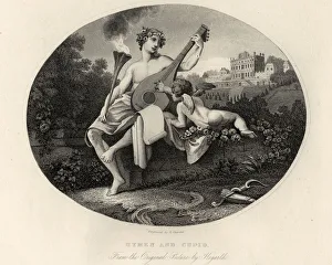 <b class=qtipBold><figcaption>William Hogarth, Hymen and Cupid</figcaption></b><br>Vintage engraving of by William Hogarth, Hymen and Cupid William Hogarth, Hymen and Cupid