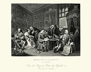 William Hogarth Marriage A La Mode The Settlement William Hogarth Marriage A La Mode The Settlement