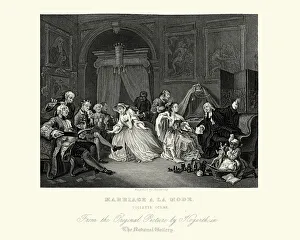 William Hogarth Marriage A La Mode The Toilette William Hogarth Marriage A La Mode The Toilette