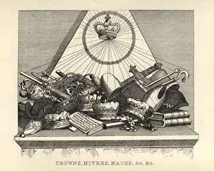 William Hogarths, Crowns, Mitres and Maces, etc William Hogarths, Crowns, Mitres and Maces, etc