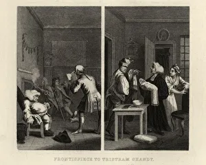 William Hogarths, Frontispiece to Tristram Shandy William Hogarths, Frontispiece to Tristram Shandy