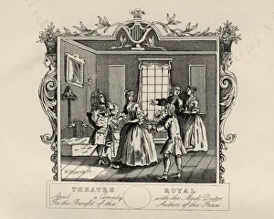 William Hogarths, Scene from a play at the Theatre Royal William Hogarths, Scene from a play at the Theatre Royal