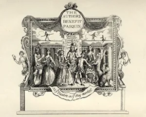 William Hogarths, Ticket for the theatre in Hay-market William Hogarths, Ticket for the theatre in Hay-market