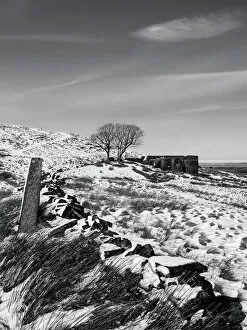 Images Dated 28th January 2012: Top Withens in the Snow