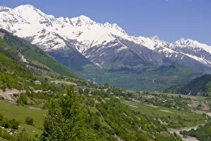 Wonderful mountain scenery, Svanetia, Georgia Wonderful mountain scenery, Svanetia, Georgia