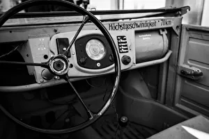 World War II (1939-1945) Gallery: World War II KAOEbelwagen dashboard